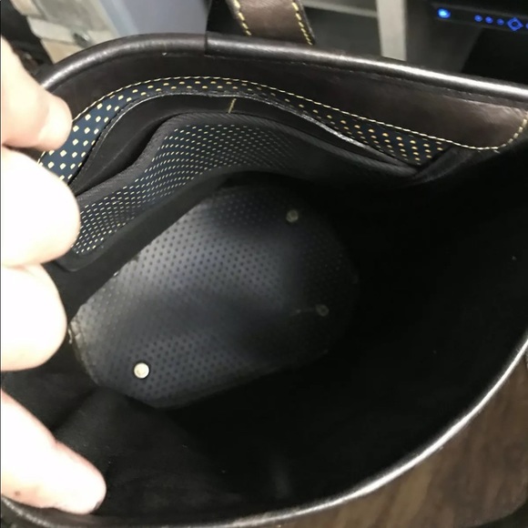 Dooney & Bourke Perforated Leather Shoulder/Tote - Picture 5 of 6